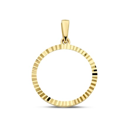 New Bling - 9NBG-0920 - 14K geelgouden Hanger – Hanger – Dames Hanger