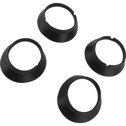 4 stuks Koffiemolen Pakkingsset Silicone Koffie Vervangingsringen voor Baratza Encore black
