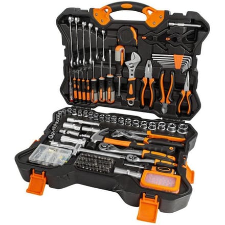 Jeu d'outils dans une mallette 256 pièces