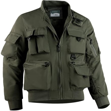 Bomberjack Heren Baseball Jersey Functioneel Multi-zakkenjack Europees en Amerikaans Drievoudig Bewijs Jack 5XL black