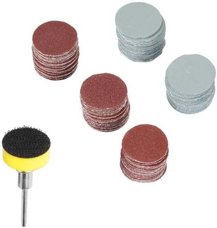 Dailygoody - Schuurpapier Set - Mix Grit Sander - 100 Stuks - 25mm