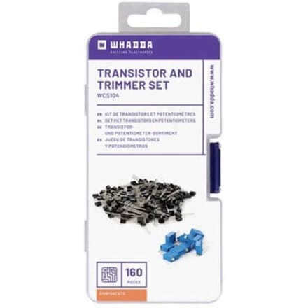 Whadda Set met transistors en potentiometers