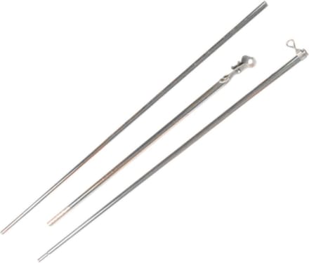 Campking Stormstok 170-250 cm, 22mm staal - Stokdelen -