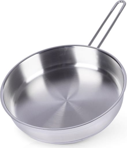 Koekenpan Edelstaal ANETT 26 cm - Multifunctionele Pan voor Vlees - Groenten