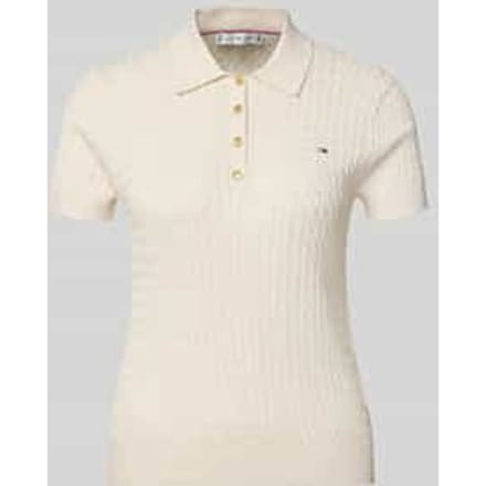 Slim fit poloshirt van puur katoen