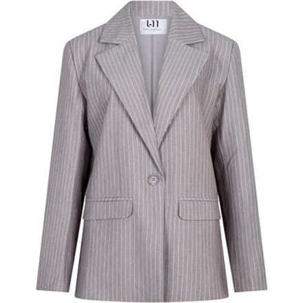 Lofty Manner Blazer Blazer Liset Pk44 553 Grey White Dames Maat - L