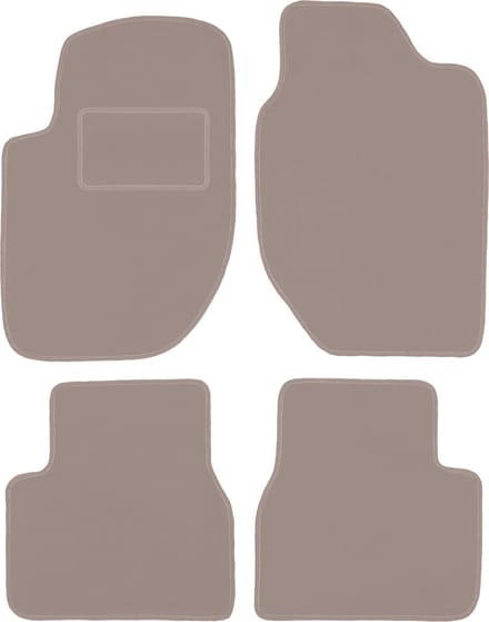 Beige veloursmatten voor: Land Rover Freelander I SUV (1996-2006)