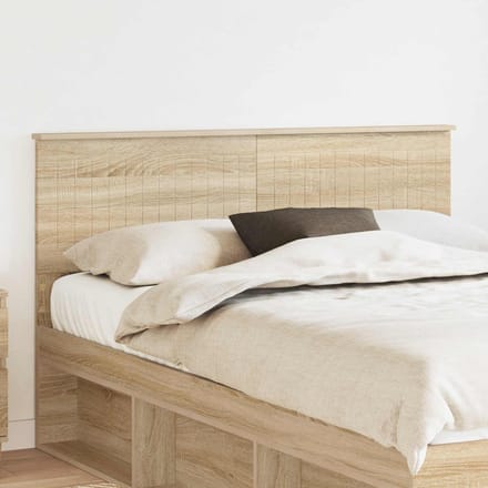 vidaXL Hoofdbord Sonoma Eiken Bewerkt hout