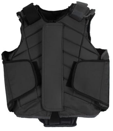 HB BODYPROTECTOR VELCRO Zwart