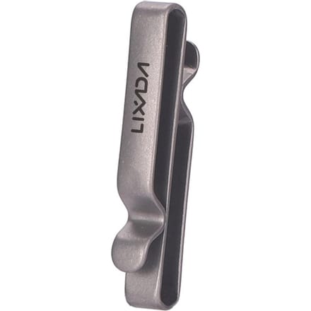 Lixada Titaniumlegering Sleutelhanger Tailleband Sleutelhanger Hangende Gesp Autosleutelringhouder gray
