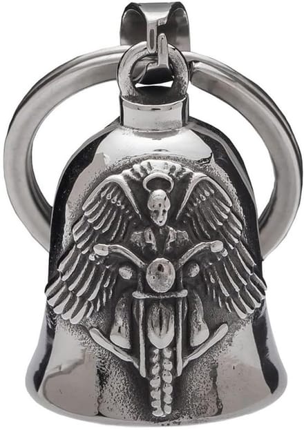 Allecto - Guardian Ride Bell - Motorfietsbel - Roestvrij staal