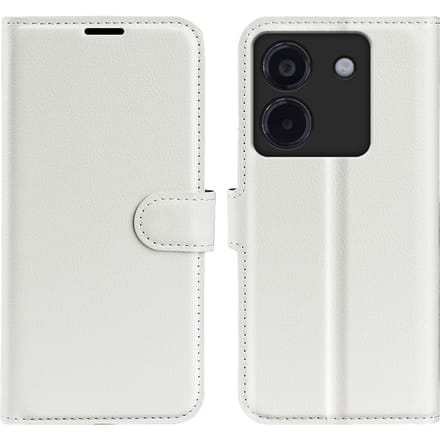 CaseBody POCO M7 Pro 5G Bookcase Hoesje Wit