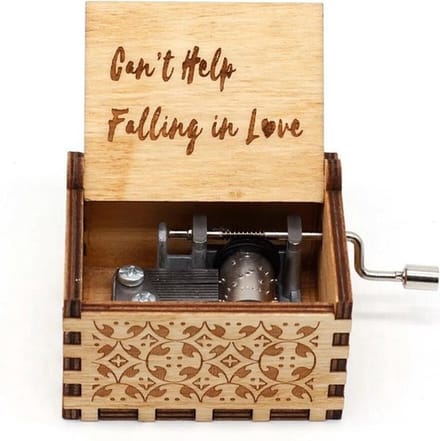 New Age Devi - "I Can't Help Falling in Love - Muziekdoosje - Ideaal Cadeau voor Muziekliefhebbers"