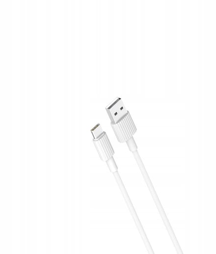 XO USB-C Laadkabel 1m 2.4A Wit
