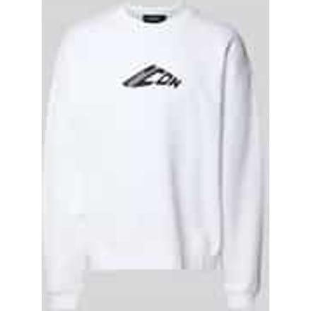 Sweatshirt met ribboorden