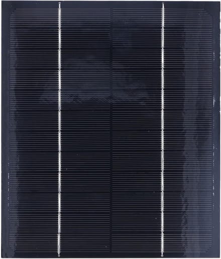 Zonnepaneel Module - Zonnecel - Energie Opwekken - Weerbestendige Constructie - 6W 12V - Zwart