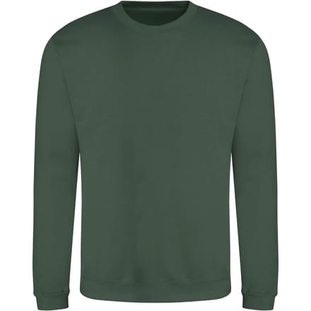 Just Hoods - AWDis Sweat - Bottle Green maat M