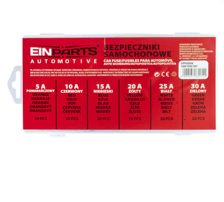 Einparts Zekeringen 5A 10A 15A 20A 25A 30A Set Van 120 Voor Werkplaatsen