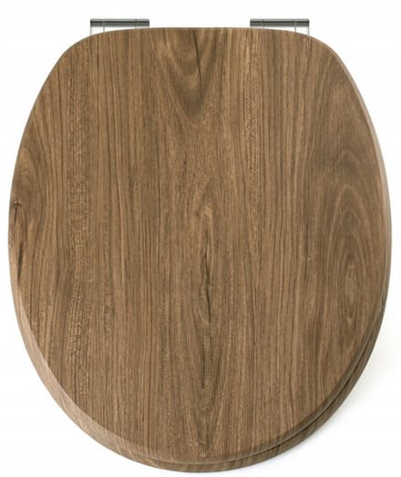 FERN Toiletglas MDF Houtlook Soft Close - AWD02181968