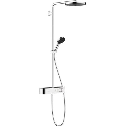 Hansgrohe Pulsify Showerpipe 260 1 spray type, with Shower Tablet Select 400 24220000