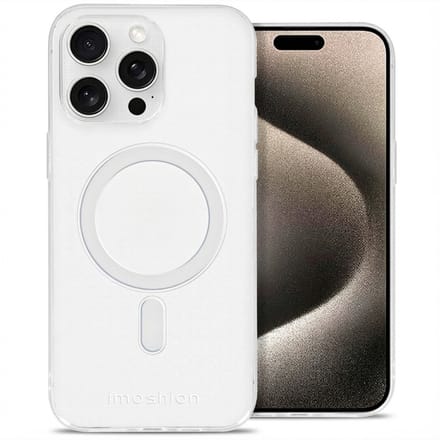 imoshion Backcover met MagSafe voor de Apple iPhone 15 Pro Max - Transparant