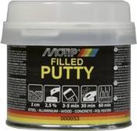 Motip Glasvezel Plamuur Gevuld - 250 gr