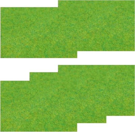 5 stuks grasmat 20 x 30 cm voor modelspoorwegen, kunstgras, gazonmat en landschapsarchitectuur