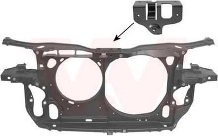 VanWezel 5837677 - Face-armature avant pour Skoda Superb jusque 2008