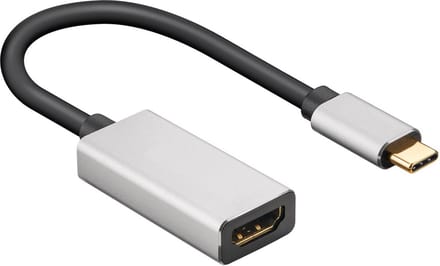 Goobay USB-C-adapter naar HDMI, 8K @ 30 Hz, USB-C > HDMI, Bulk