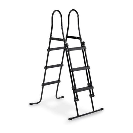 EXIT Zwembad Frame Pool Zwembadtrap - Zwembadladder - 91 - 107 cm  - 43 Inch - Zwart