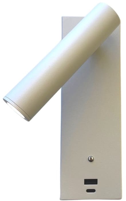 Kosilum - Tofino - Wandlamp - Wit - Aluminium
