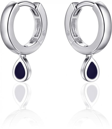 Infinitois Oorsieraden I05E012 - Gerhodineerd sterling zilver