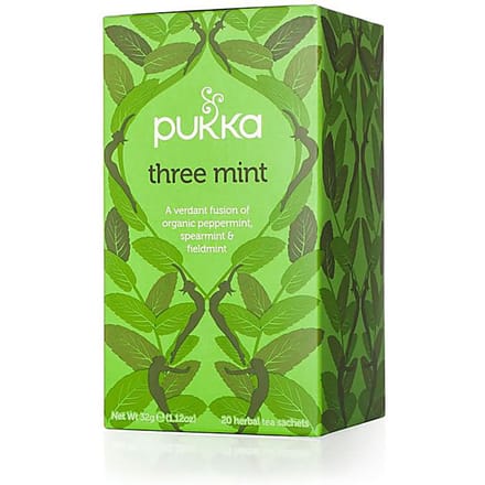 Pukka Three Mint Bio Thee 20 zakjes