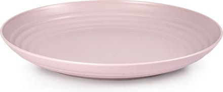 PlasticForte Rond bord/camping bord - D22 cm - lichtroze - kunststof