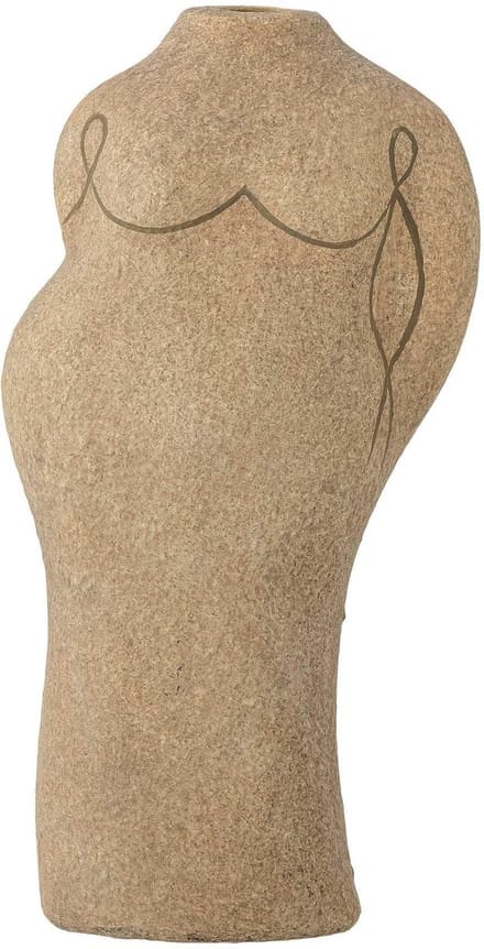 Bloomingville Vaas terracotta bruin Lulu 19cm