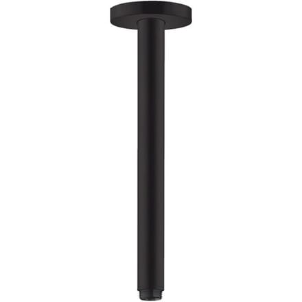 hansgrohe plafondbevestiging S 300 mm mat zwart