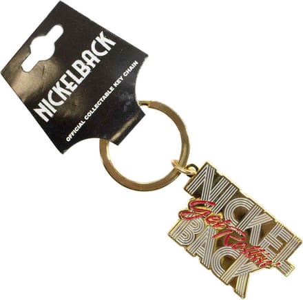 Nickelback - Get Rollin' Sleutelhanger - Goudkleurig