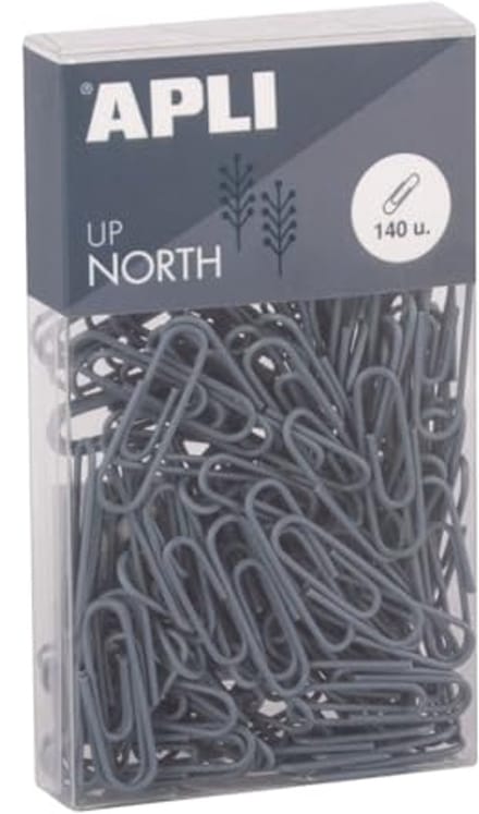 Metalen Paperclips 28 mm - 140 Stuks - Blauw - Bureauaccessoires