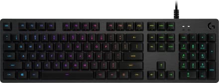 Logitech G512 Carbon GX Brown - US - Gaming toetsenbord - Universal - Zwart
