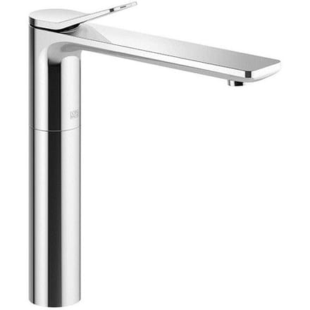 Dornbracht Lissé single-lever basin mixer with raised foot, without pop-up waste 33537845-00