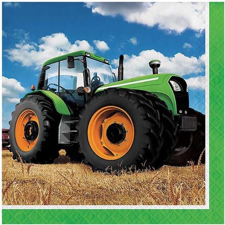 Haza Witbaard Tractor Napkins 16 pcs.