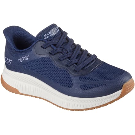 Skechers BOBS SQUAD 4 - STAPLE LOOK Dames Instappers - Donkerblauw