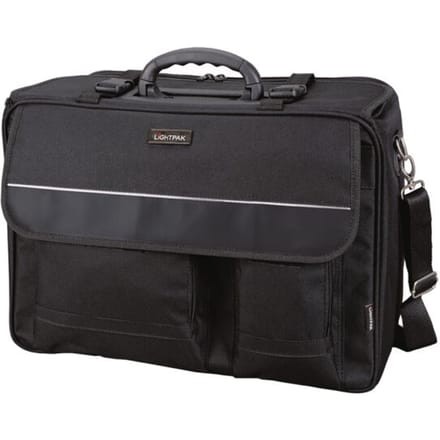LIGHTPAK® pilotenkoffer The Flight, met draaggreep, 1 vak, polyester, zwart