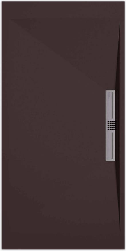 Sanifun douchebak Stone Side Chocolate Smooth 1300 x 800 S