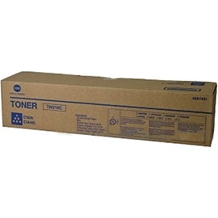 Konica Minolta TN314C (A0D7451) toner cartridge cyaan (origineel)