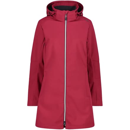 Dames parka met rits en capuchon CMP