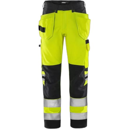 Hoge-visibility werkbroek klasse 2 Fristads Green 2641 GPLU