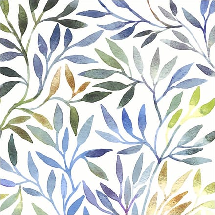 Table Napkins. Willow leaves. size 33x33 cm. 20 pc/ 1 pack