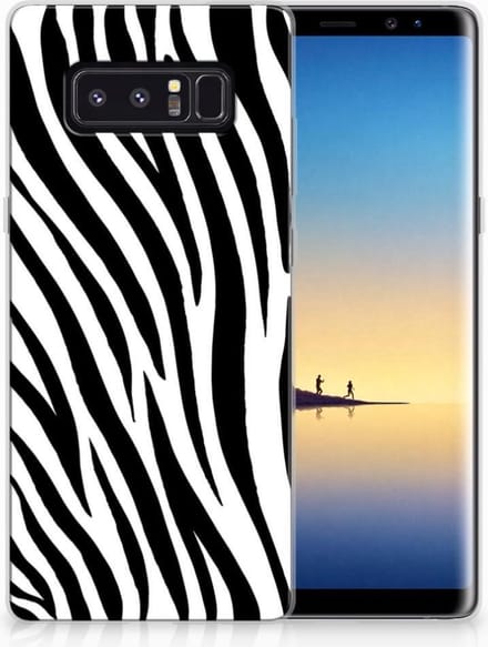 Samsung Galaxy Note 8 TPU Hoesje Zebra