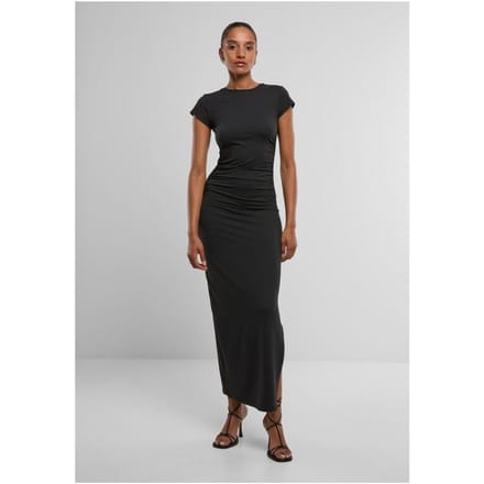 Urban Classics Maxi-jurk - Jersey Maxi-jurk - M - voor Vrouwen - zwart